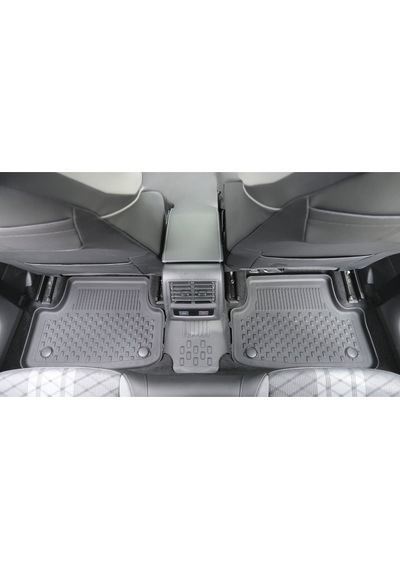 Sahler Volkswagen Golf 8 Otomatik 2021 Ve Sonrası 4.5d Paspas Rizline 3d Üst Bagaj Havuzu Set