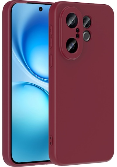 Nihcase Vivo X200 Fe 5g Kılıf Mara İçi Kadife Süet Lansman