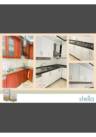 Stella Boya 1lt-siyah Dolap-fayans-cam-plastik-ahşap Diğer