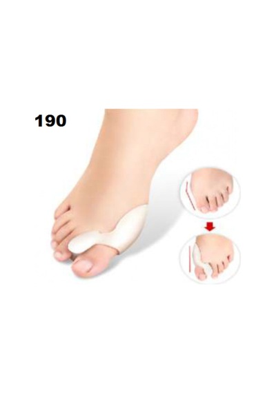 190- Icemen Makaralı Bunion Kemik Çıkıntısı Silikonu Silikon