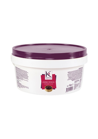 Krater Çilek Parçacıklı Dolgusu 4 Kg