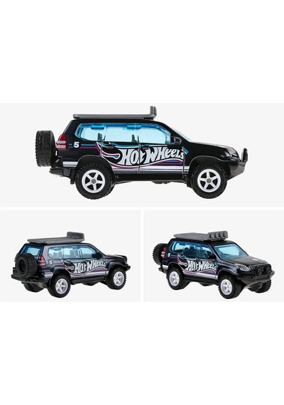Hot Wheels 05 Toyota Land Cruiser Prado Koruma Kabı Dahil Çok Renkli