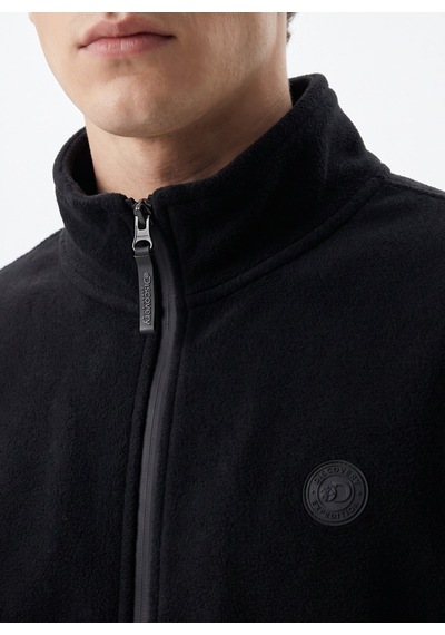 Discovery Expedition D5wm-swt3301 Siyah Dik Basic Erkek Polar Sweatshırt