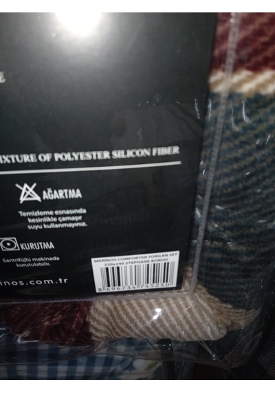 Comforter Çift Kişilik Yorgan Set / 220x240 / Çeyiz / Yorgan /set Tuğla Kırmızısı