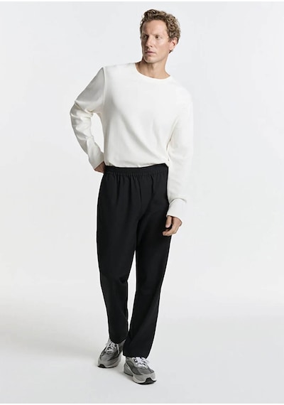 Mavi Normal Bel Düz Paça Spandex Jogger Siyah Erkek Pantolon 0010597-71379