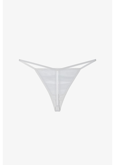 Penti Kırık Beyaz Mesh String Külot