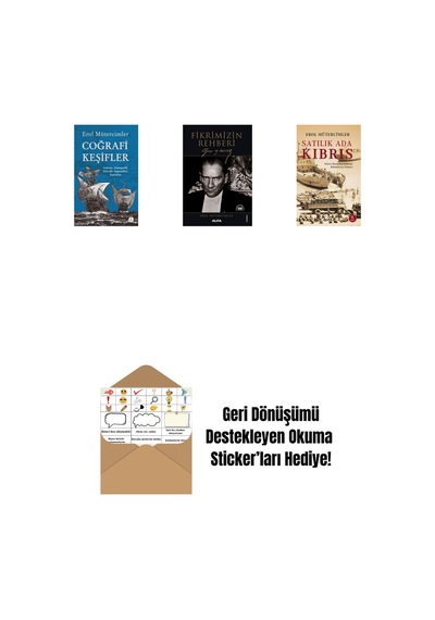 Coğrafi Keşifler + Fikrimizin Rehberi - Gazi Mustafa Kemal + Satılık Ada Kıbrıs + Okuma Sticker'ları