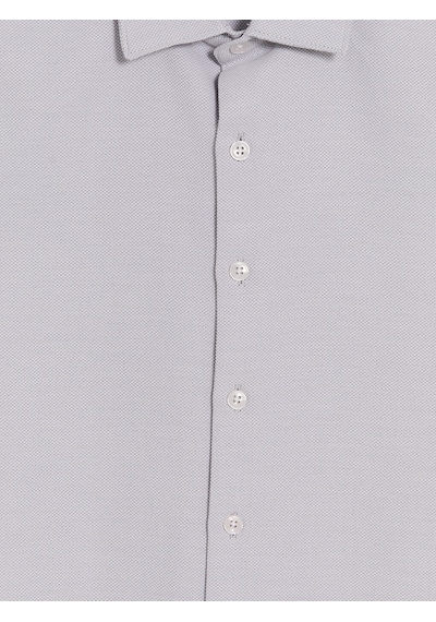 Lcw Busıness Gri Slim Fit Armürlü Erkek Gömlek
