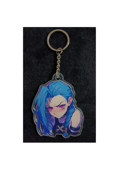 Owl Bag Arcane - Jin X Desenli Acrylic Anahtarlık Çanta Süsü Mıx