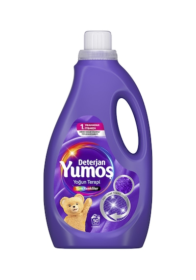 Yumoş Sıvı Deterjan Tüm Renkler 2.5 L 2 Adet Diğer
