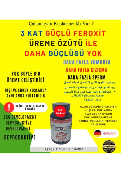Feroxit Special Series Üreme Daha İyisi Yok Çok Güçlü Kızıştırıcı 100 G