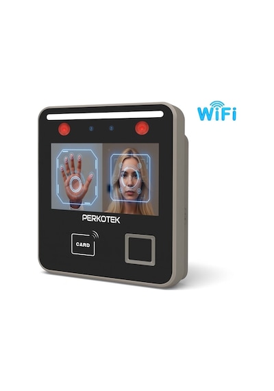 Perkotek Yt 33 Yüz Tanıma Damar İzi Ve Parmak İzi Tanıma Cihazı Proximity Kart Wifi Destekli Personel Takip Cihazı