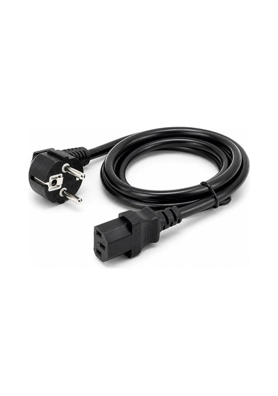 Primex Px-p450 5 Metre Lüks Power Kablosu, 3x1.5mm Kalın Full Bakır Psu Güç Kablosu, Pc Power Supply Monitör Mining Sistemleri İçin Siyah Enerji Kablosu 5 Metre 0.1 M