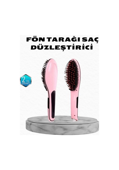 Profesyonel Saç Düzleştirici 5 Kademeli Isı Ayarlı Seramik Plakalı - Lisinya Çok Renkli
