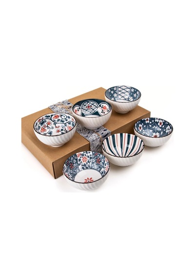 Mukko Home 6'lı Desenli Porselen Kase Seti 320 Ml, Çorbalık, Kahvaltılık, Atıştırmalık Kase Hediyelik Kutulu,çok Renkli, Fan06 Çok Renkli Mukko Home 6'lı Desenli Porselen Kase Seti 320 Ml, Çorbalık, Kahvaltılık, Atıştırmalık Kase Hediyelik Kutulu,çok Renkli, Fan06 Çok Renkli