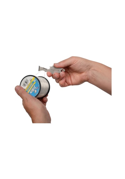 Ibartech-Superelma Nite Ize Doohickey Fishkey Çelik Anahtarlık