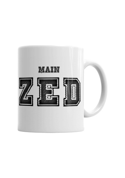 Main Zed One Branca Kupa Bardak Porselen Karışık