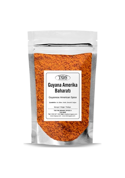Tos The Organic Spices Guyana Güney Amerika Baharatı 250 G