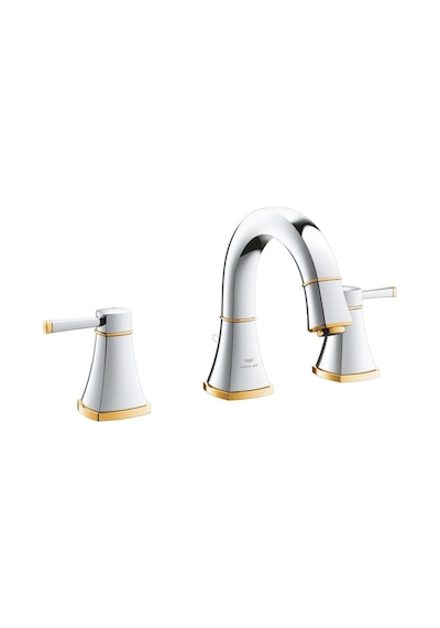 Grohe Grandera 3 Delikli Lavabo Bataryası M-Boyut - 20624IG0 Altın - Krom