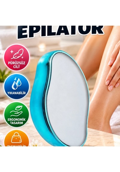 Kristal Tüy Alıcı Epilatör Yıkanabilir, Ergonomik Ve Taşınabilir Tüy Temizleme Aparatı