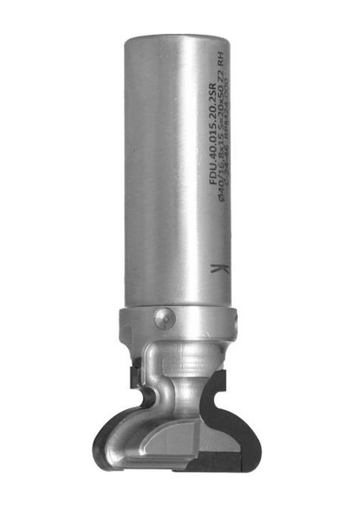 40/16.8x15 Z:2 Rh S:20x50 Dia Saplı Kulp Bıçağı