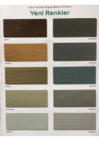 Cuprinol Wood Art (Ultra) Vernikli Ahşap Bakım Ürünü 2.5 Lt