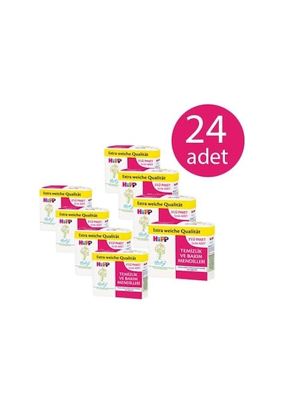 Hipp Temizlik Ve Bakım Islak Mendil 24X56 Adet