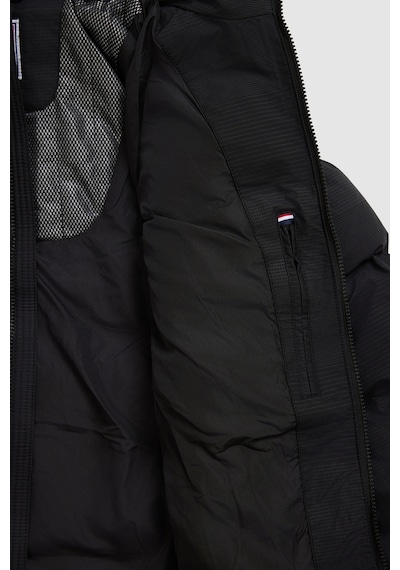U.S. Polo Assn. Erkek Siyah Dik Yaka Fermuarlı Cepli Mont 50326210-vr046