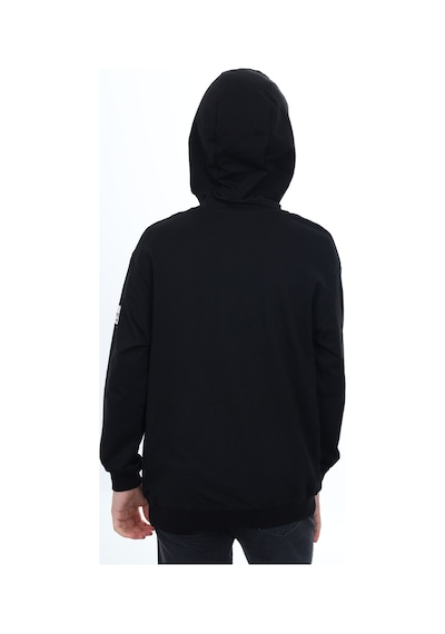 Toontoy Erkek Çocuk Nakışlı Sweatshirt Siyah