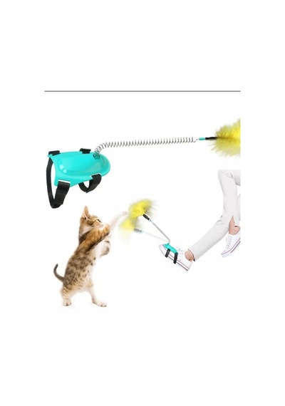 Tineke Yaylı Kedi Ayak Oyun Oltası