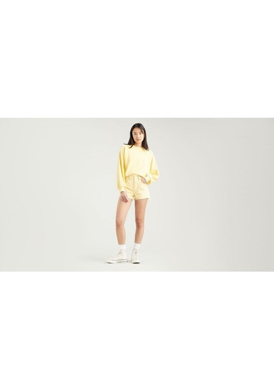 Levi'S 501 Original Kadın Şort-5382 Sarı