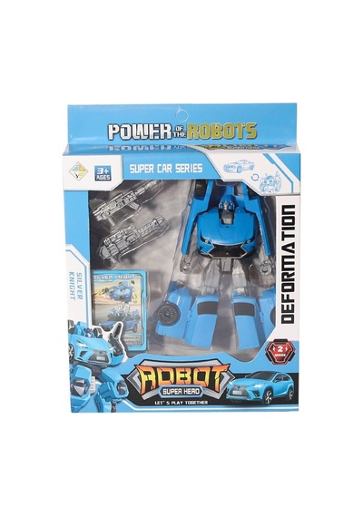 Hy-8877 Dönüşebilen Transformers Kartlı Araba Çok Renkli