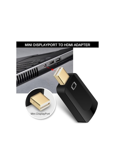 Thunderbolt To Hdmi Mini Displayport Hdmi - Apple Uyumlu MacBook Tv Lcd