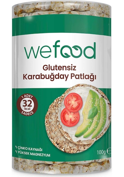 Wefood Karabuğday Patlağı 100 Gr 8'li 8683347037544 Diğer
