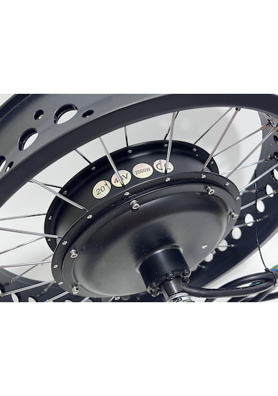Elektrikli Bisiklet Dönüşüm Kiti 20'' 48v 2000w Çok Renkli