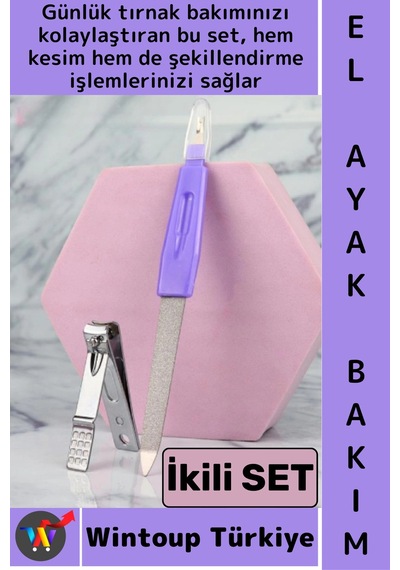 Wintoup El Ayak Bakım Manikür Seti