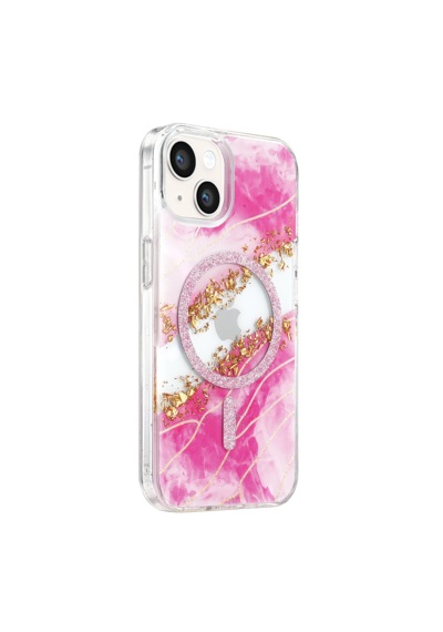 Lotus Simli Magsafe İphone 11 Pembe