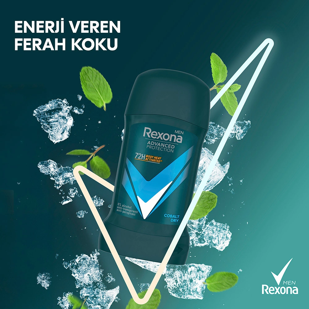 Rexona Men Erkek Stick Deodorant Cobalt Dry 50 Ml