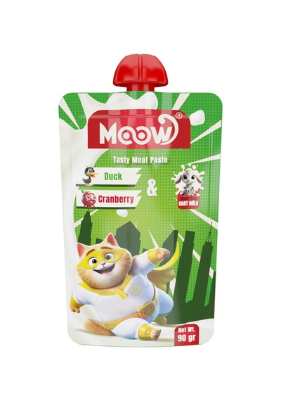 Taze Ördekli&kızılcıklı Keçi Sütlü Kedi Et Ezmesi 90gr 12
