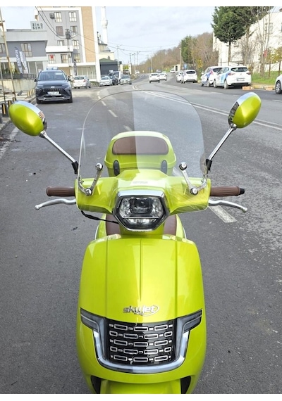 Motocam Apachi Beauty 125 Ön Cam 2024-2026 Model 38cm Şeffaf Renkli 4mm Aparatsız