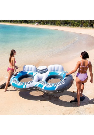 Intex 56827 River Run Çift Taraflı Mavi Fileli Koltuk 243 Cm, Su