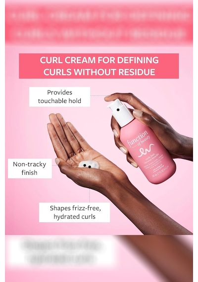 Function Of Beauty Curly Hair Bukle Belirginleştirici Durulanmayan Saç Kremi 207ml