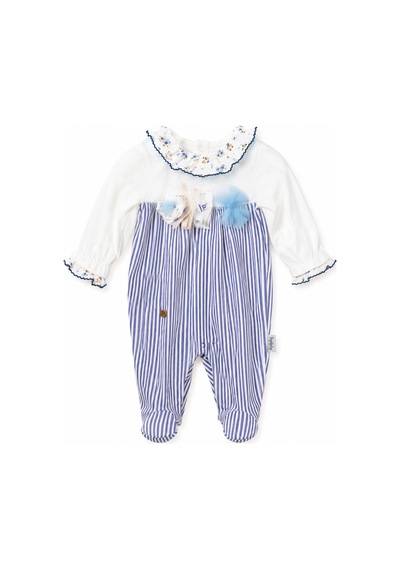 Babyhola Özel Hediye Kutulu Yenidoğan Hastane Çıkışı Kız Bebek 10'lu Set 12814 Mavi