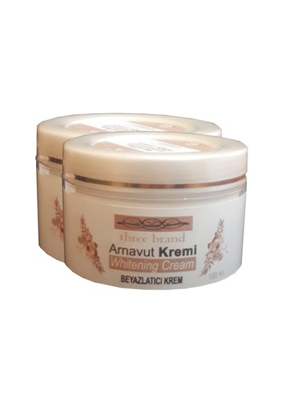 Three Brand Whitening Cream 100 Ml X 2
