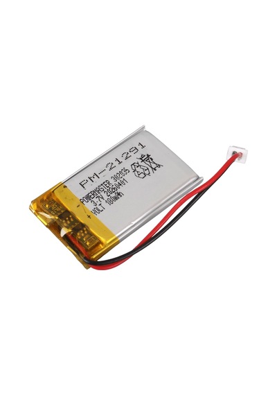 Powermaster Pm-21291 3.7v 180mah 302035 3.5mm Soketli Lityum Polimer Li-po Batarya Şarj Edilebilir Pil