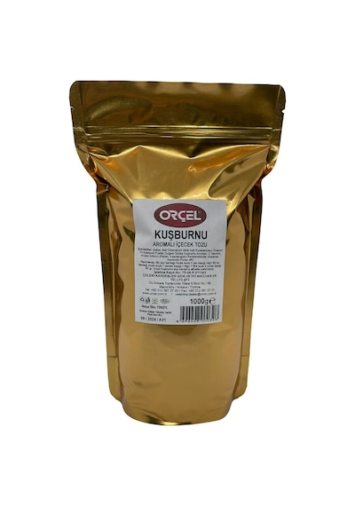 Orçel Kuşburnu Aromalı İçecek Tozu Oralet Çay 1 KG