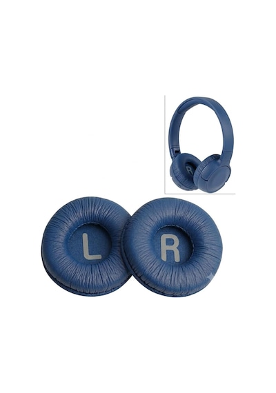 Lexroo Twistify Jbl Ile Uyumlu Kulaklık Pedi Süngeri -mavi- T500bt 510bt 520bt T560bt T600bt T450bt