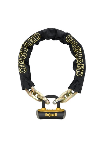 Onguard 8016 L Sarı Beast Anahtarlı Zincir Kilit