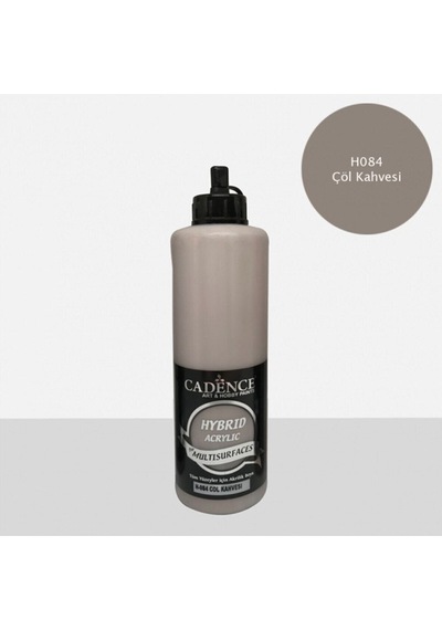 Hibrit Multisurface Akrilik Boya 500 Ml H084 Çöl Kahvesi Çöl Kahvesi