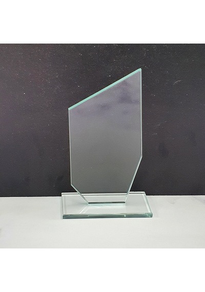 Decorita Plaket | Kristal Cam Plaket|Şekil-2|Baskısız|10'lu Takım